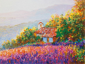 Набор для вышивания "PANNA" "Живая картина" ЖК-2100 "Утро в горах"