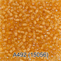 Бисер Чехия " GAMMA" круглый 1 10/ 0 2. 3 мм 5 г 1- й сорт А492 песочный ( 15056 ) 
