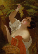 " ФРЕЯ" Пазл. Третьяковская галерея 500 элемент. GTG- PZL- 500/ 01 Брюллов К. П. Итальянский полдень ( Итальянка, снимающая виноград). 1831 (?) 