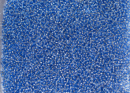 Бисер Япония MIYUKI Seed Beads 15/0 5г 0019 сапфир серебряная линия внутри