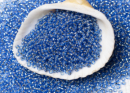 Бисер Япония MIYUKI Seed Beads 15/0 5г 0019 сапфир серебряная линия внутри